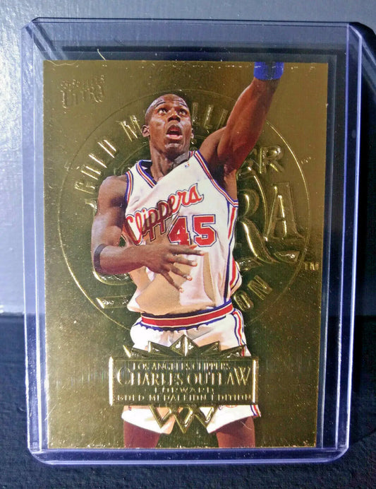1995-96 Charles Outlaw Fleer Ultra Gold Medallion #80 Basketball Card - Basketball Card Single