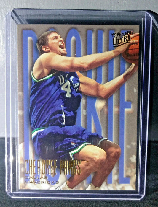 1995-96 Cherokee Parks Fleer Ultra #282 Rookie Basketball Card