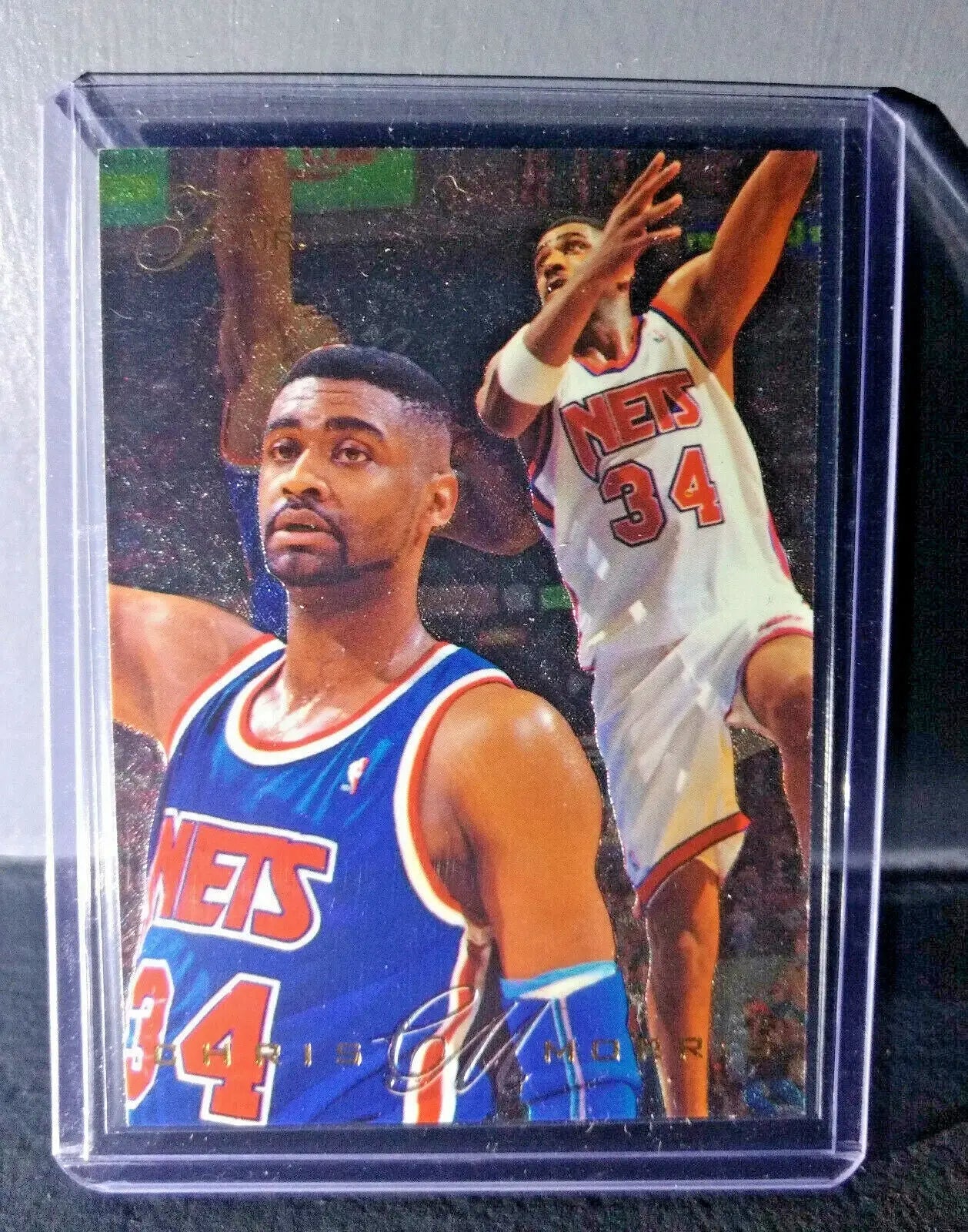 1995-96 Chris Morris Flair #86 Basketball Card