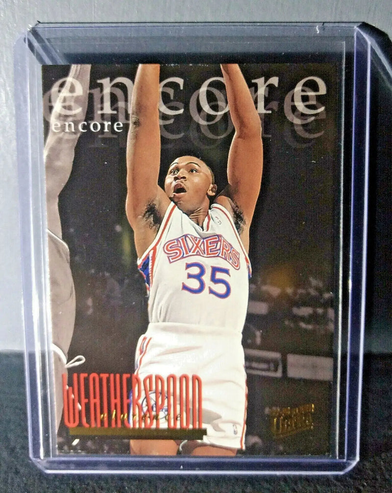 1995-96 Clarence Weatherspoon #346 Ultra Encore Basketball Card