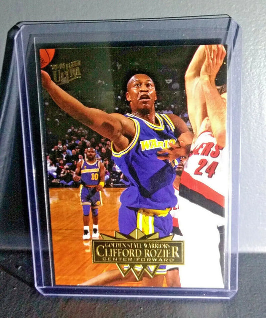 1995-96 Clifford Rozier Fleer Ultra #62 Basketball Card - Basketball Card Single