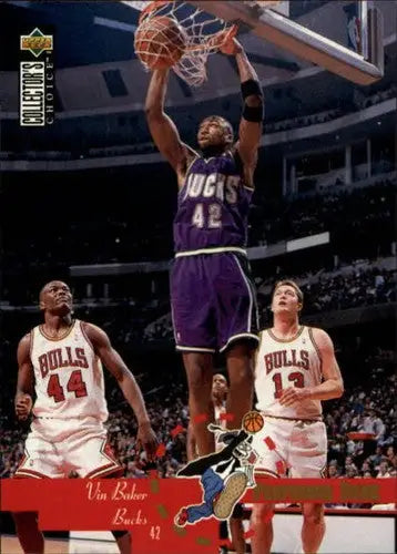 1995-96 Collector’s Choice #197 Vin Baker NM-MT Bucks PD - Basketball Card Single
