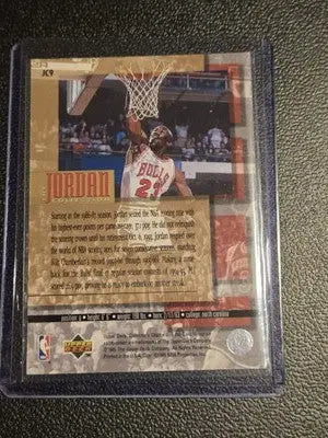 1995-96 Collector’s Choice English II #JC1 Michael Jordan The Jordan Collection - Basketball Card Single