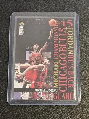 1995-96 Collector’s Choice #M1 Michael Jordan Jordan He’s Back - Basketball Card Single