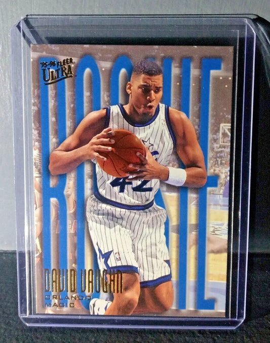 1995-96 David Vaughn #294 Fleer Ultra Rookie Basketball Card - Basketball Card Single