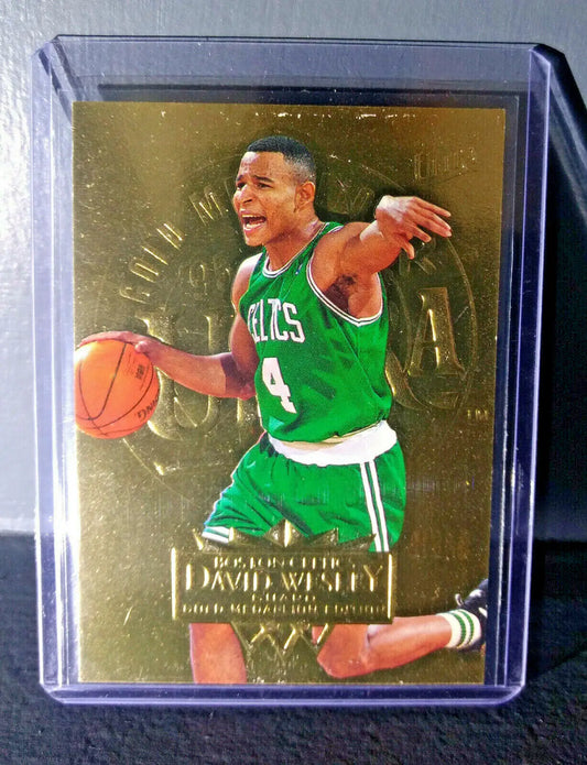 1995-96 David Wesley Fleer Ultra Gold Medallion #15 Basketball Card - Basketball Card Single