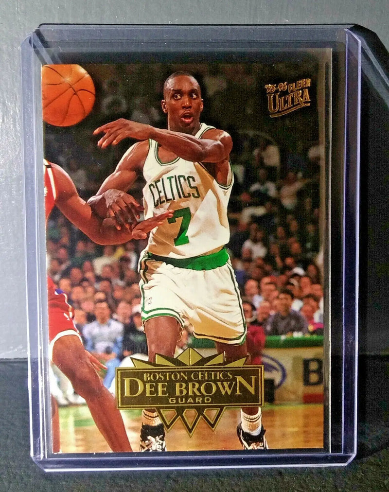 1995-96 Dee Brown Fleer Ultra #9 Basketball Card