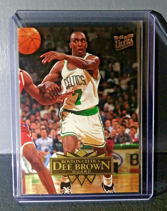 1995-96 Dee Brown Fleer Ultra #9 Basketball Card - Basketball Card Single