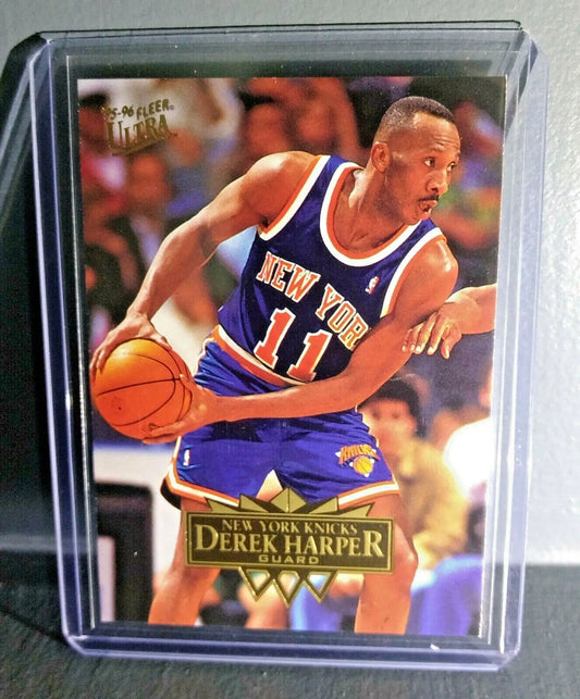 1995-96 Derek Harper Fleer Ultra #118 Basketball Card - Basketball Card Single