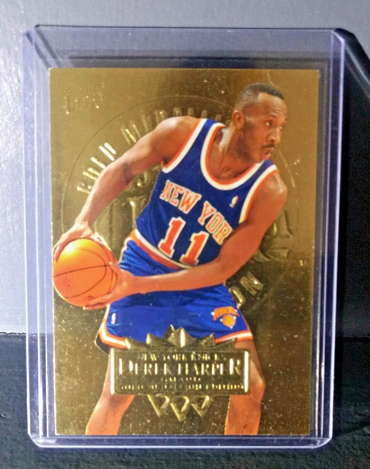 1995-96 Derek Harper Fleer Ultra Gold Medallion #118 Basketball Card - Basketball Card Single
