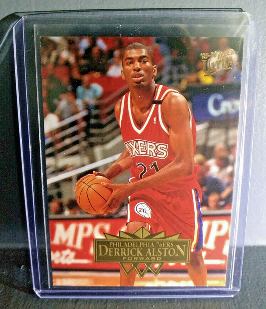1995-96 Derrick Alston Fleer Ultra #130 Basketball Card