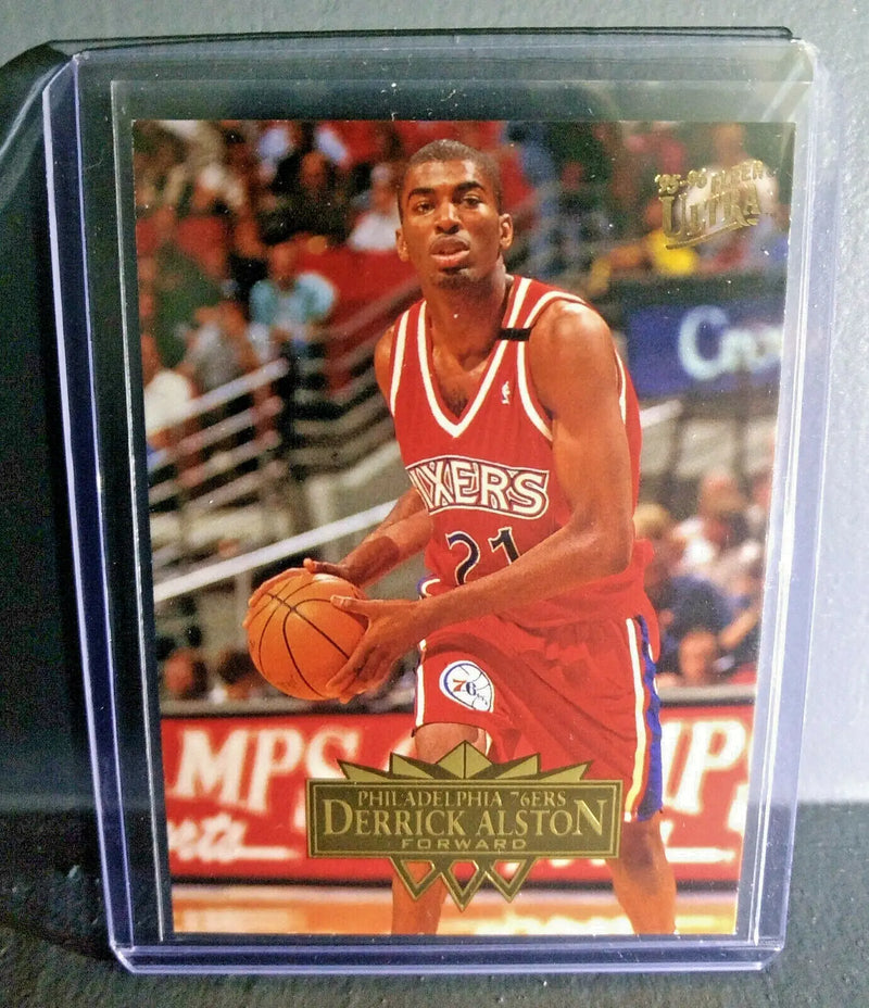 1995-96 Derrick Alston Fleer Ultra #130 Basketball Card