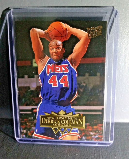 1995-96 Derrick Coleman Fleer Ultra #113 Basketball Card - Basketball Card Single
