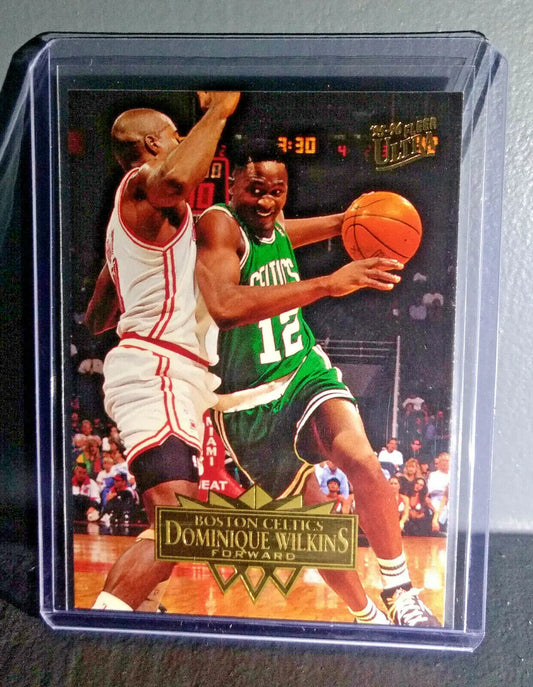 1995-96 Dominique Wilkins Fleer Ultra #16 Basketball Card