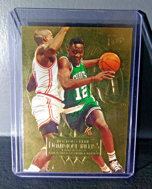 1995-96 Dominique Wilkins Fleer Ultra Gold Medallion #16 Basketball Card - Basketball Card Single