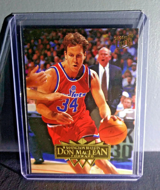 1995-96 Don MacLean Fleer Ultra #193 Basketball Card - Basketball Card Single