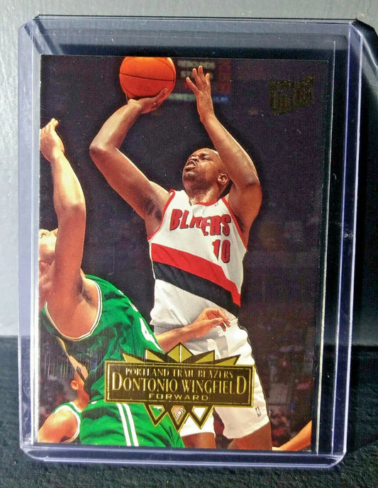 1995-96 Dontonio Wingfield Fleer Ultra #238 Basketball Card - Basketball Card Single