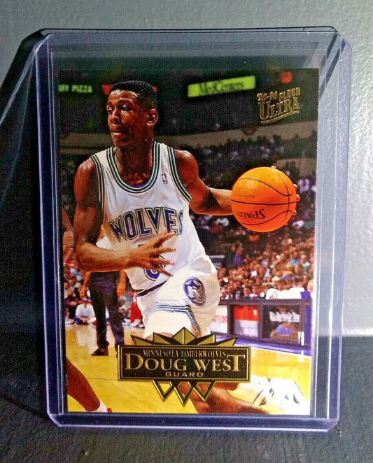 1995-96 Doug West Fleer Ultra #110 Basketball Card - Basketball Card Single