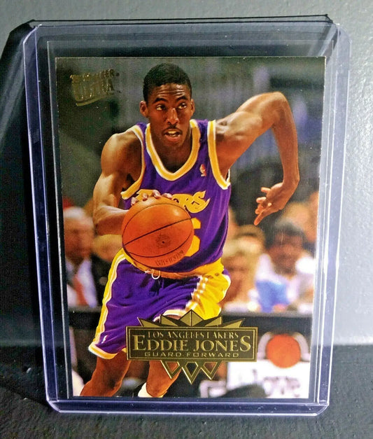 1995-96 Eddie Jones Fleer Ultra #89 Basketball Card - Basketball Card Single