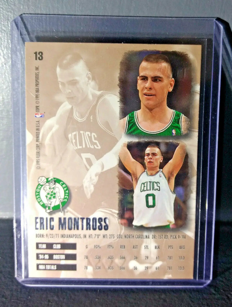 1995-96 Eric Montross Fleer Ultra Gold Medallion #13 Basketball Card - Basketball Card Single