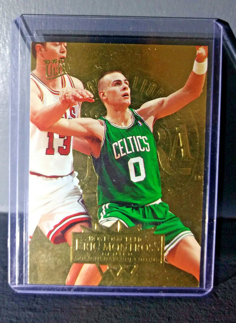 1995-96 Eric Montross Fleer Ultra Gold Medallion #13 Basketball Card - Basketball Card Single