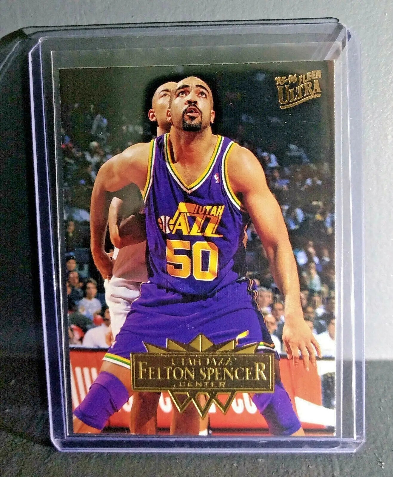 1995-96 Felton Spencer Fleer Ultra #186 Basketball Card - Basketball Card Single