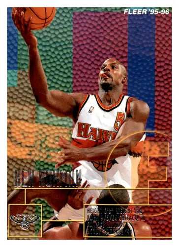 1995-96 Fleer #204 Ken Norman NM Near Mint Hawks ID:45174 - Basketball Card Single