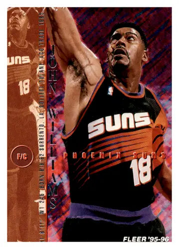 1995-96 Fleer #246 John Williams NM Near Mint Suns ID:45176 - Basketball Card Single
