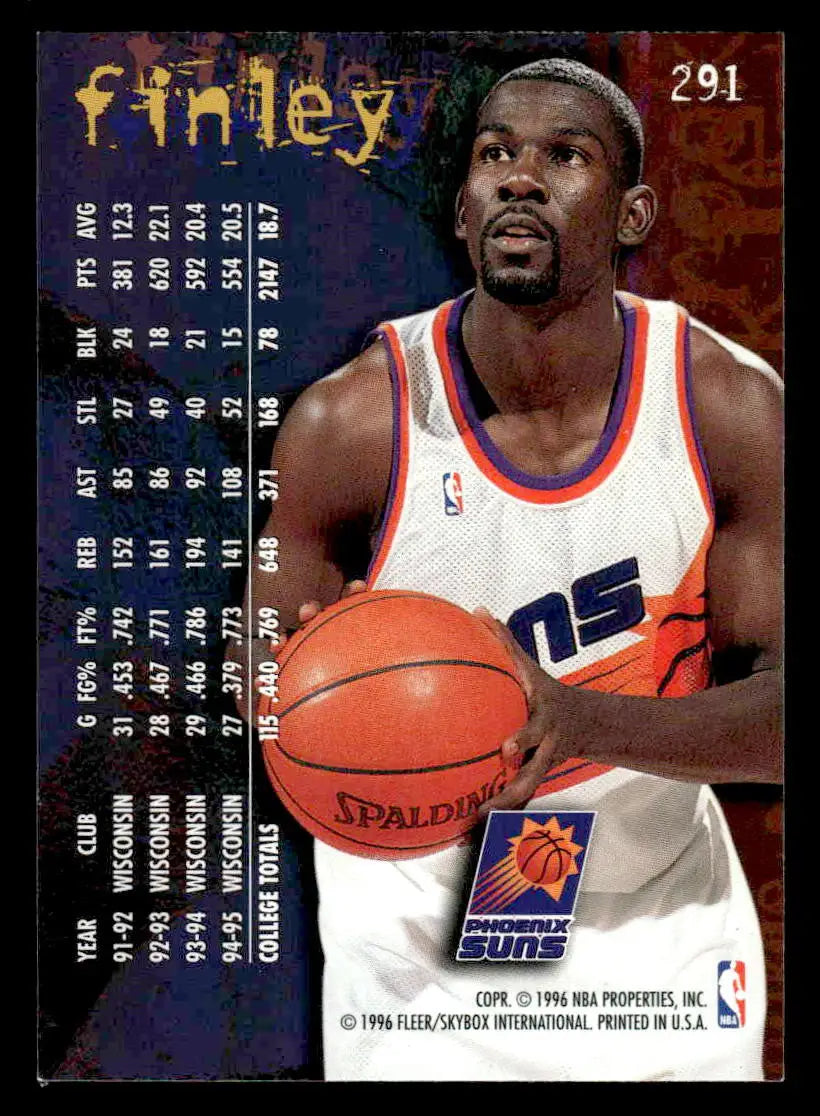 1995-96 Fleer #291 Michael Finley - Basketball Card Single