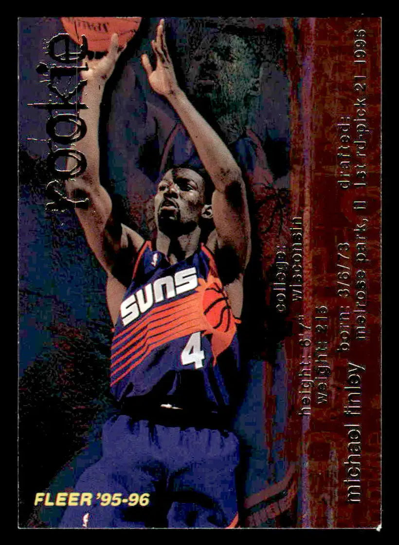 1995-96 Fleer #291 Michael Finley - Basketball Card Single