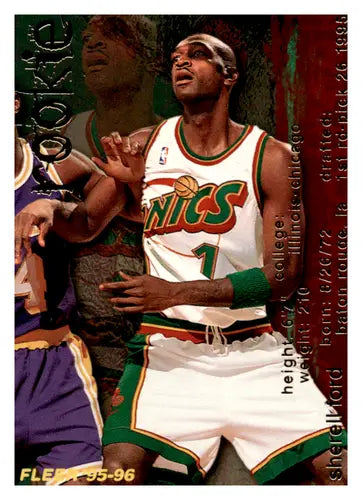 1995-96 Fleer #292 Sherrell Ford NM-MT RC Rookie ID:45179 - Basketball Card Single