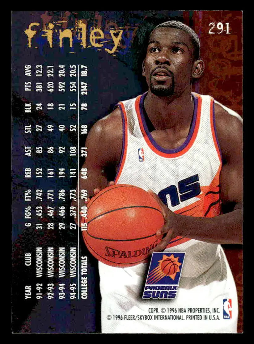 1995-96 Fleer European #360 Michael Finley - Basketball Card Single