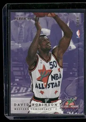 1995-96 Fleer Patrick Ewing David Robinson All-Star Weekend Basketball - Basketball Card Single
