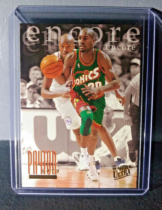 1995-96 Gary Payton #329 Ultra Encore Basketball Card