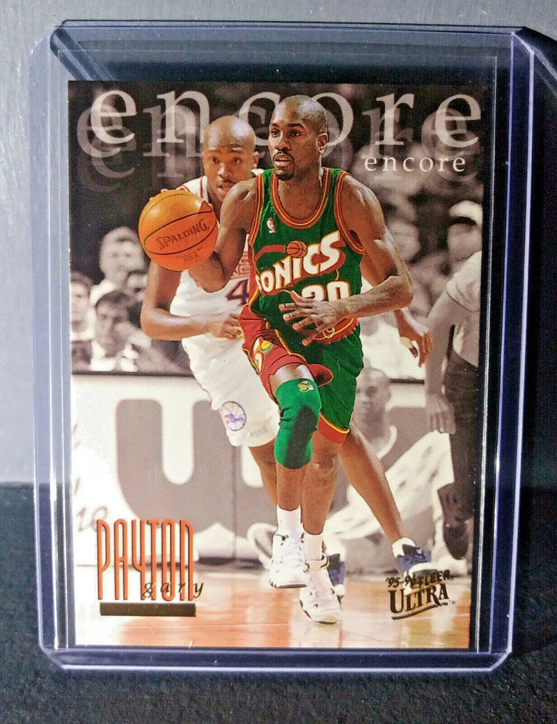1995-96 Gary Payton #329 Ultra Encore Basketball Card
