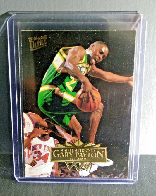 1995-96 Gary Payton Fleer Ultra #174 Basketball Card - Basketball Card Single