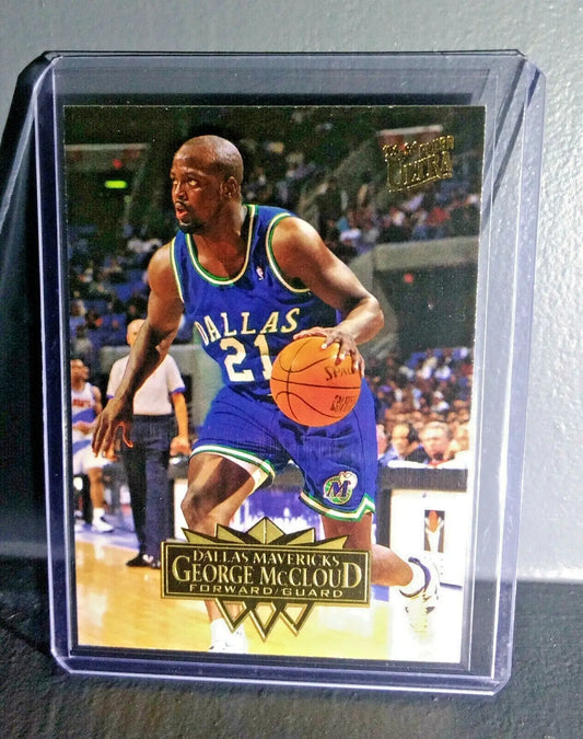 1995-96 George McCloud Fleer Ultra #41 Basketball Card - Basketball Card Single