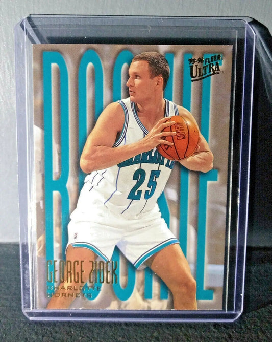 1995-96 George Zidek #298 Fleer Ultra Rookie Basketball Card - Basketball Card Single