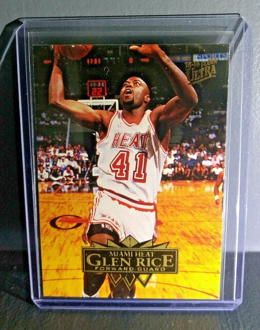1995-96 Glen Rice Fleer Ultra #98 Basketball Card - Basketball Card Single