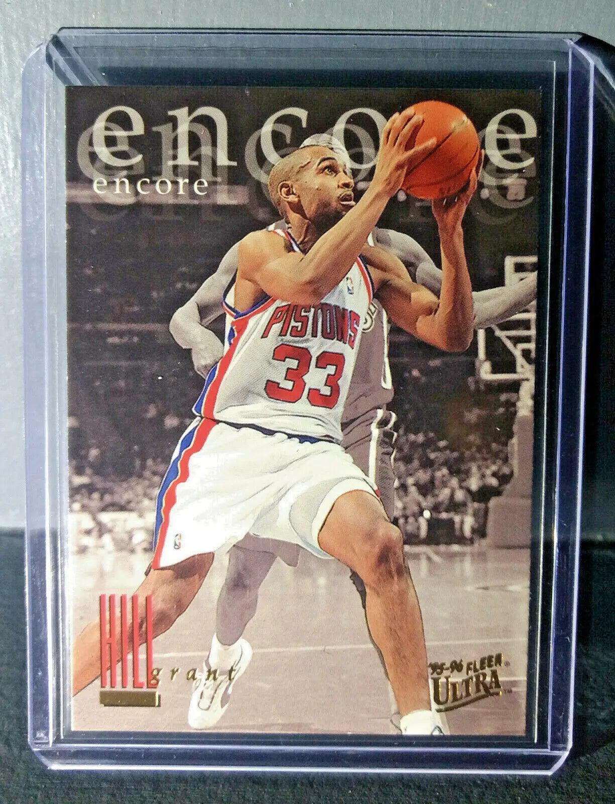 1995-96 Grant Hill Fleer Ultra #312 Encore Basketball Card - Basketball Card Single