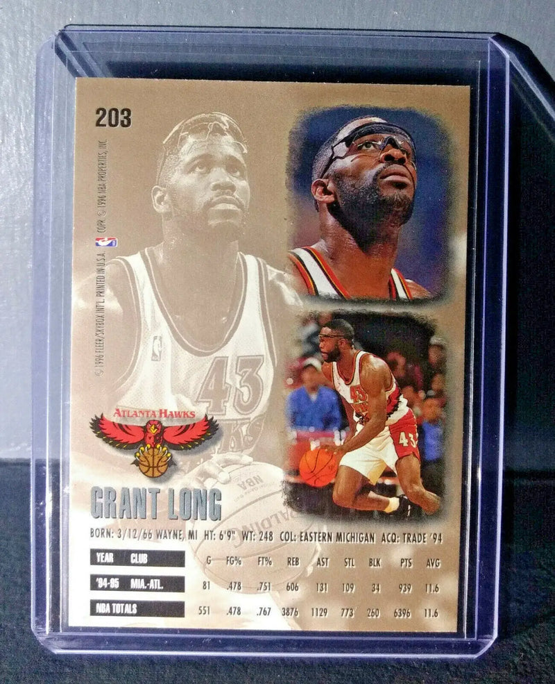 1995-96 Grant Long #203 Basketball Card