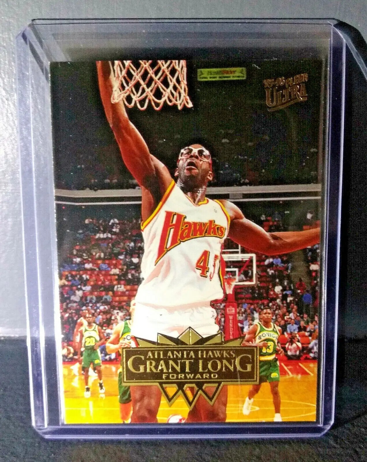 1995-96 Grant Long Fleer Ultra #5 Basketball Card