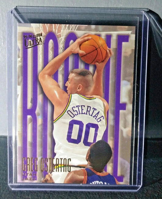 1995-96 Greg Ostertag #281 Fleer Ultra Rookie Basketball Card