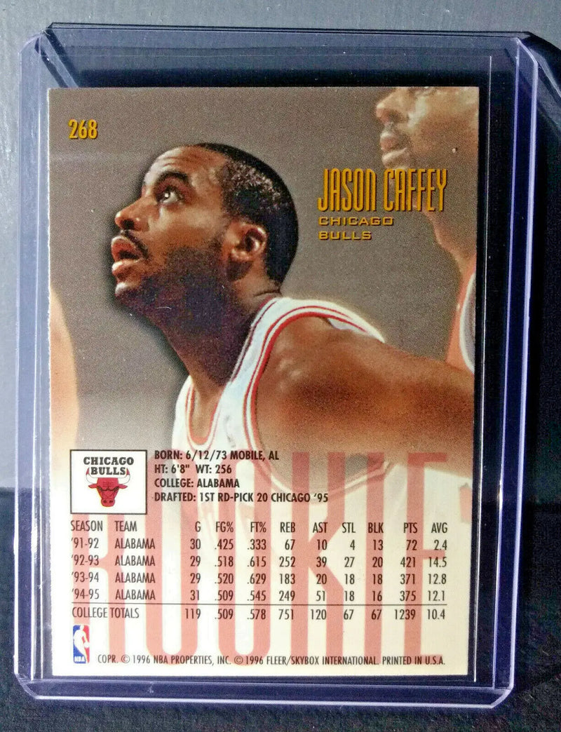 1995-96 Jason Caffey Fleer Ultra #268 Rookie Basketball Card - Basketball Card Single