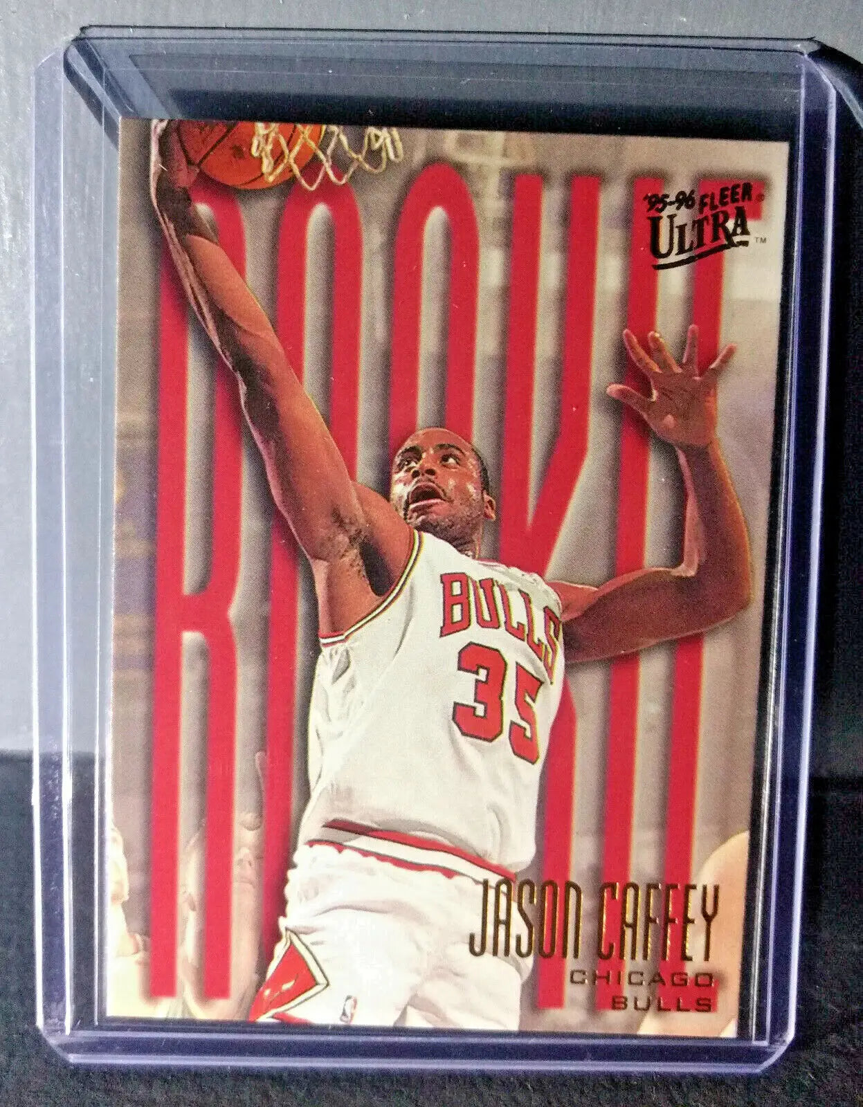 1995-96 Jason Caffey Fleer Ultra #268 Rookie Basketball Card - Basketball Card Single