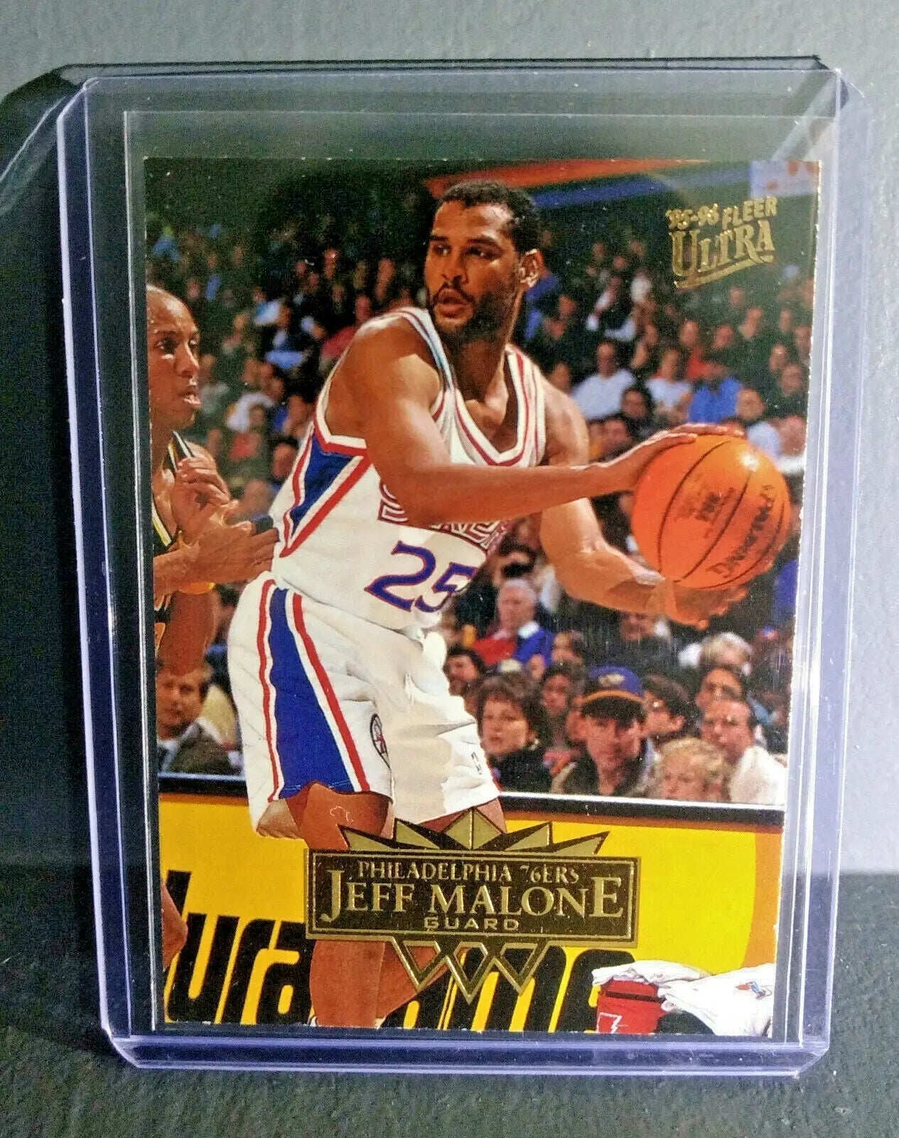 1995-96 Jeff Malone Fleer Ultra #134 Basketball Card
