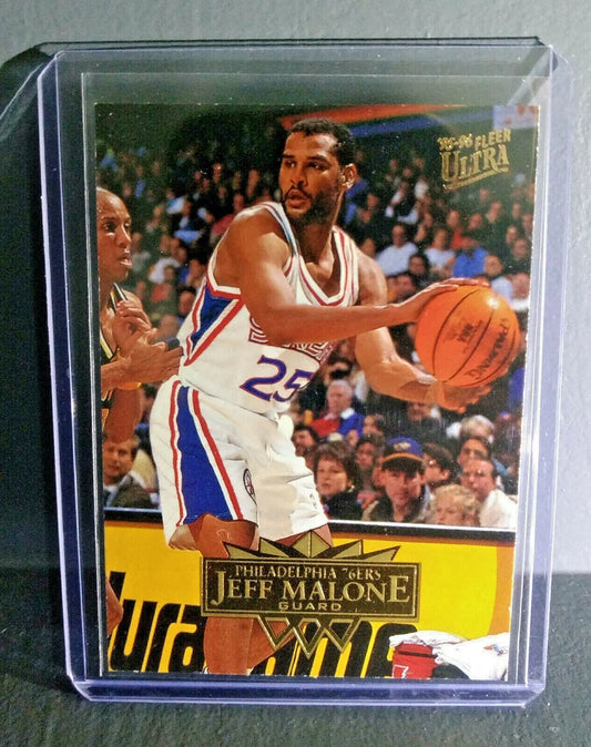 1995-96 Jeff Malone Fleer Ultra #134 Basketball Card