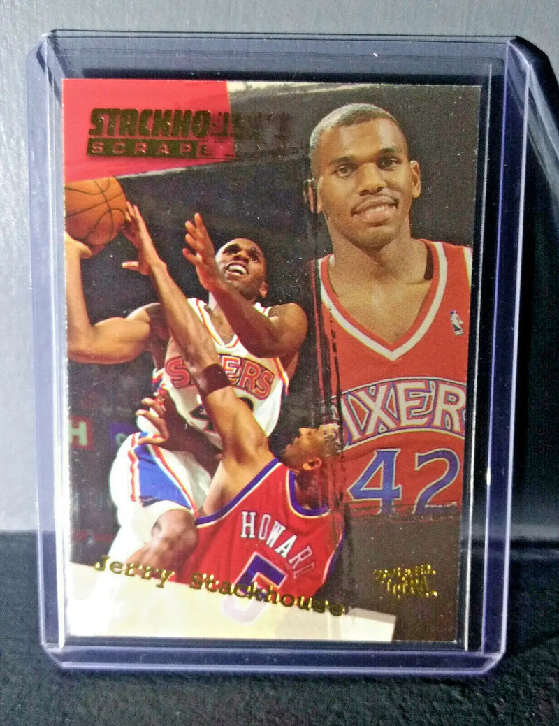 1995-96 Jerry Stackhouse Fleer Ultra Stackhouse’s Scrapbook #S-3 Basketball Card