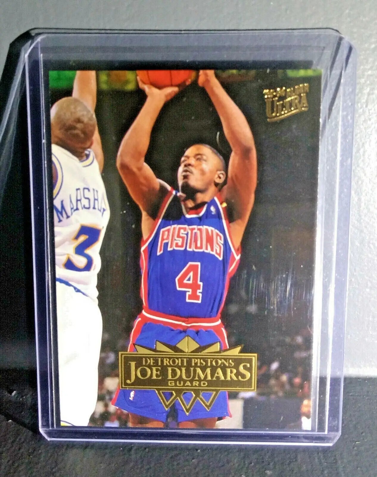 1995-96 Joe Dumars Fleer Ultra #51 Basketball Card - Basketball Card Single