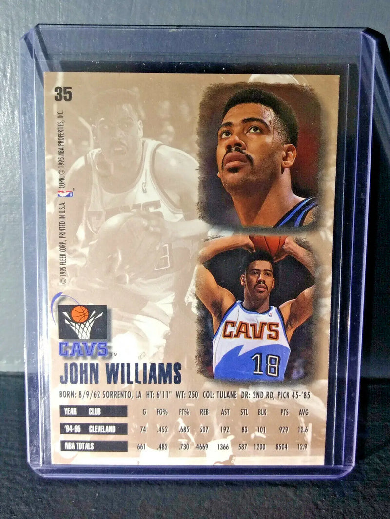1995-96 John Williams Fleer Ultra Gold Medallion #35 Basketball Card - Basketball Card Single